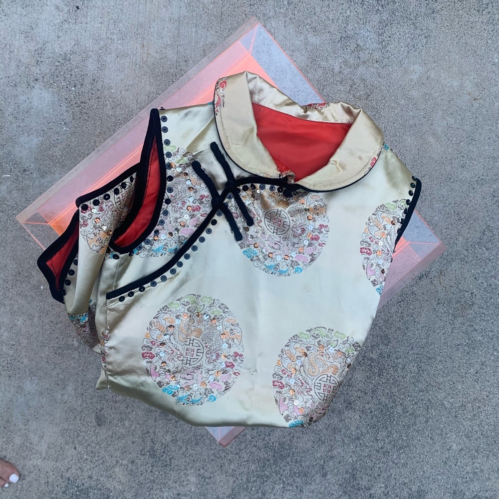Vintage Asian inspired Dress